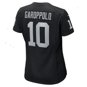 Jimmy Garoppolo Las Vegas Raiders Nike Women's Player Jersey - Black