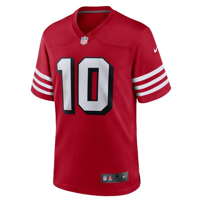 Jimmy Garoppolo San Francisco 49ers Nike Alternate Game Player Jersey - Scarlet