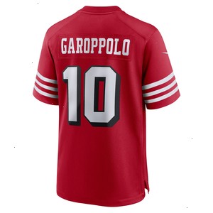 Jimmy Garoppolo San Francisco 49ers Nike Alternate Game Player Jersey - Scarlet