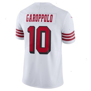 Jimmy Garoppolo San Francisco 49ers Nike Color Rush Vapor Untouchable Limited Player Jersey - White