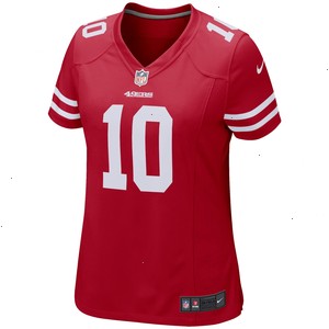 Jimmy Garoppolo San Francisco 49ers Nike Women's Game Player Jersey - Scarlet