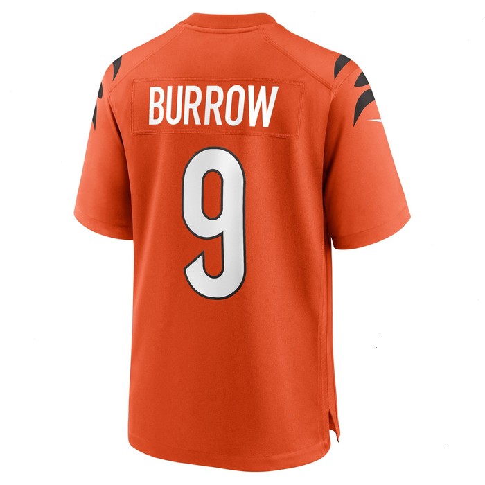 Joe Burrow Cincinnati Bengals Nike Game Jersey - Orange