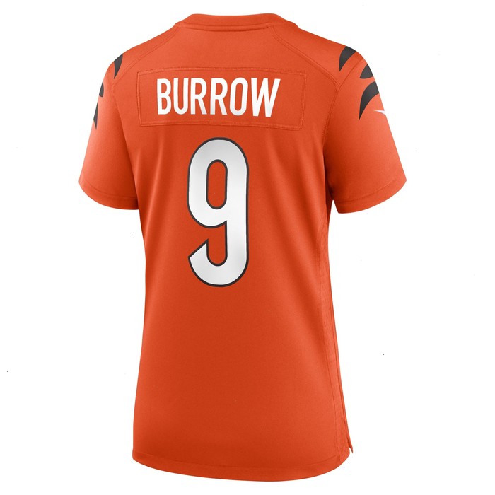 Joe Burrow Cincinnati Bengals Nike Women's Game Jersey - Orange