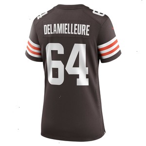 Joe DeLamielleure Cleveland Browns Nike Women's Game Retired Player Jersey - Brown