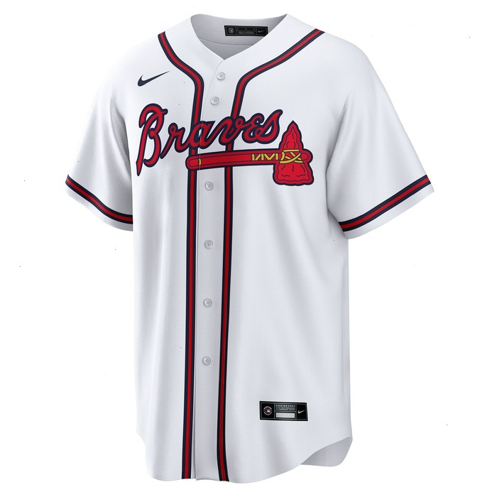 Joe Jiménez Atlanta Braves Nike Home Replica Player Jersey - White