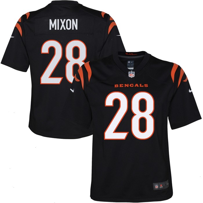 Joe Mixon Cincinnati Bengals Nike Youth Game Jersey - Black