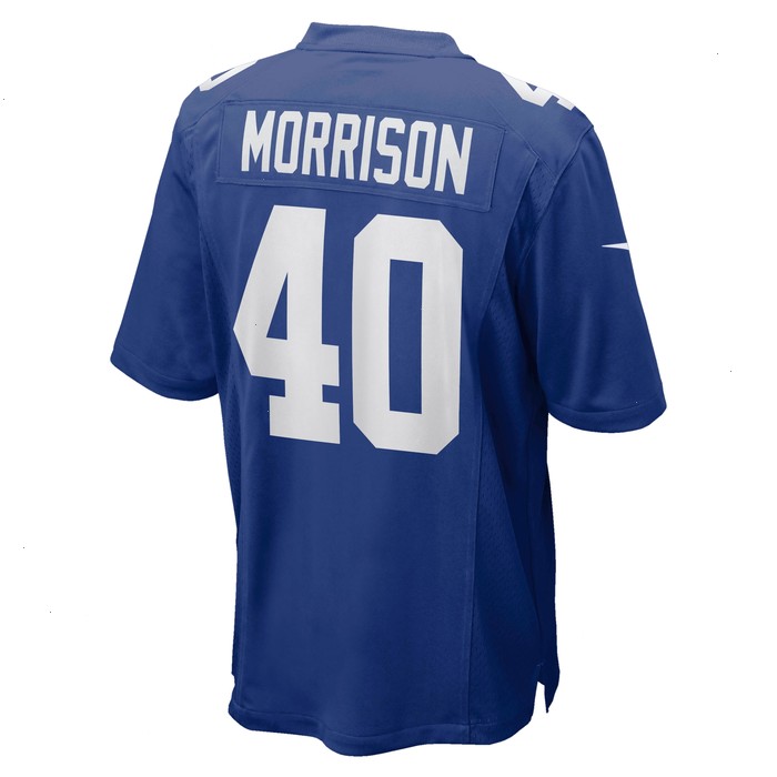 Joe Morrison New York Giants Nike Retired Player Jersey - Royal