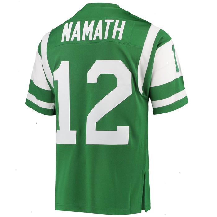 Joe Namath New York Jets Mitchell & Ness Authentic Retired Player Jersey - Green