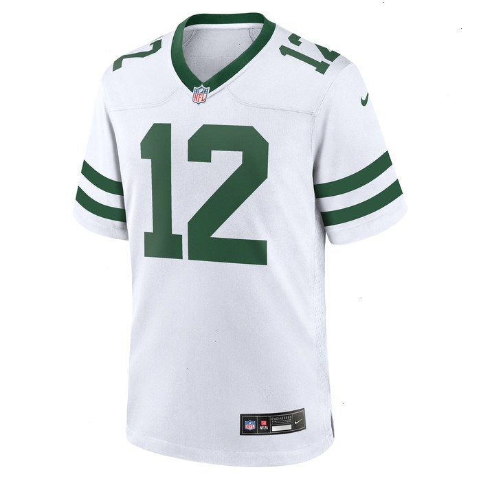 Joe Namath New York Jets Nike Legacy Retired Player Game Jersey - White