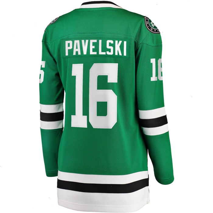 Joe Pavelski Dallas Stars Fanatics Branded Women's Breakaway Home Player Jersey - Kelly Green