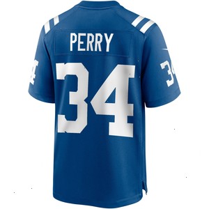 Joe Perry Indianapolis Colts Nike Game Retired Player Jersey - Royal