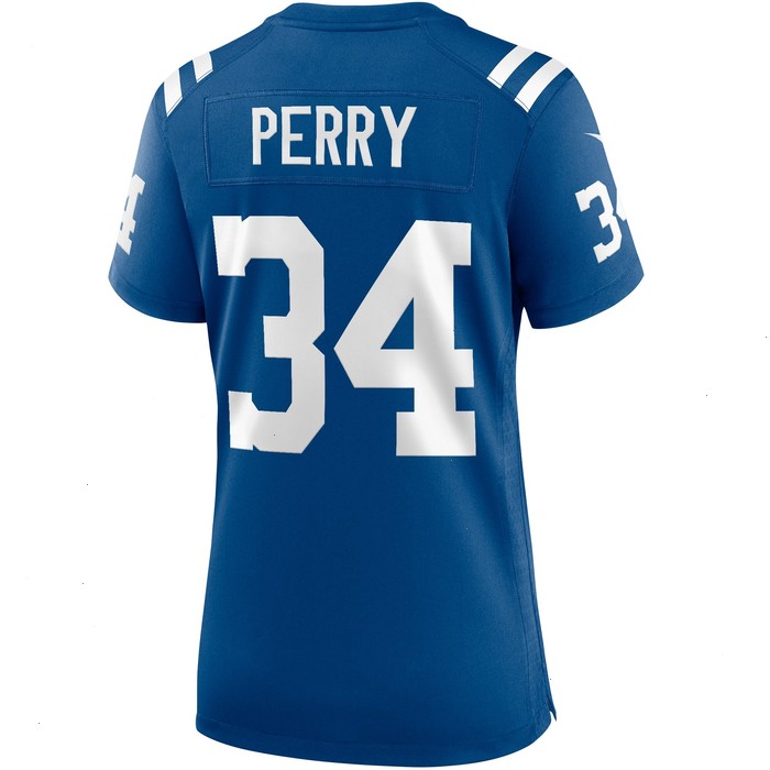 Joe Perry Indianapolis Colts Nike Women's Game Retired Player Jersey - Royal