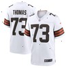 Joe Thomas Cleveland Browns Nike Retired Game Player Jersey - White