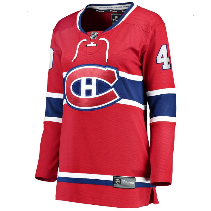 Joel Armia Montreal Canadiens Fanatics Branded Women's Home Breakaway Player Jersey - Red