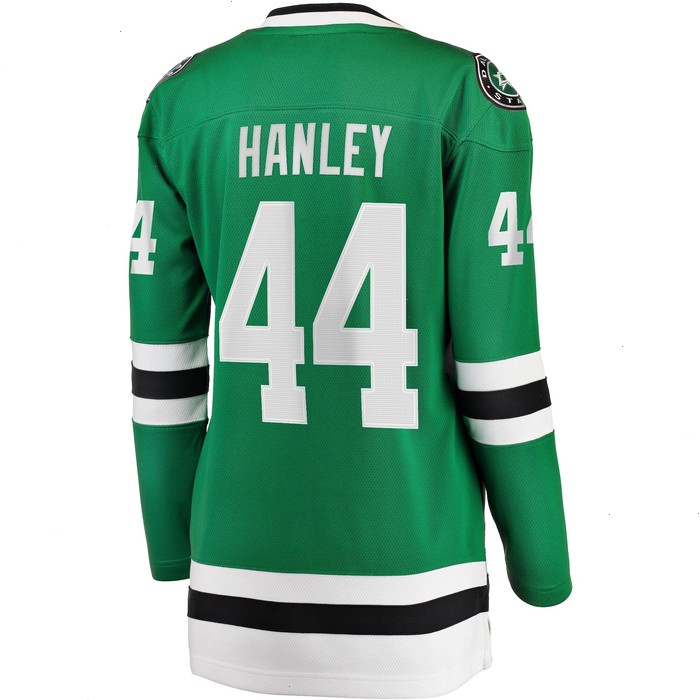 Joel Hanley Dallas Stars Fanatics Branded Women's Home Breakaway Player Jersey - Kelly Green