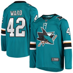 Joel Ward San Jose Sharks Fanatics Branded Breakaway Home Player Jersey - Teal