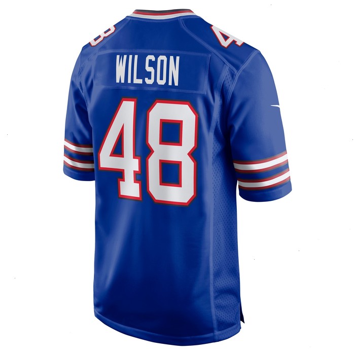 Joel Wilson Buffalo Bills Nike Team Game Jersey - Royal