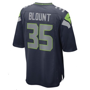 Joey Blount Seattle Seahawks Nike Game Player Jersey - College Navy