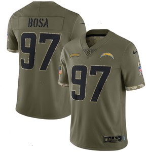 Joey Bosa Los Angeles Chargers Nike 2022 Salute To Service Limited Jersey - Olive