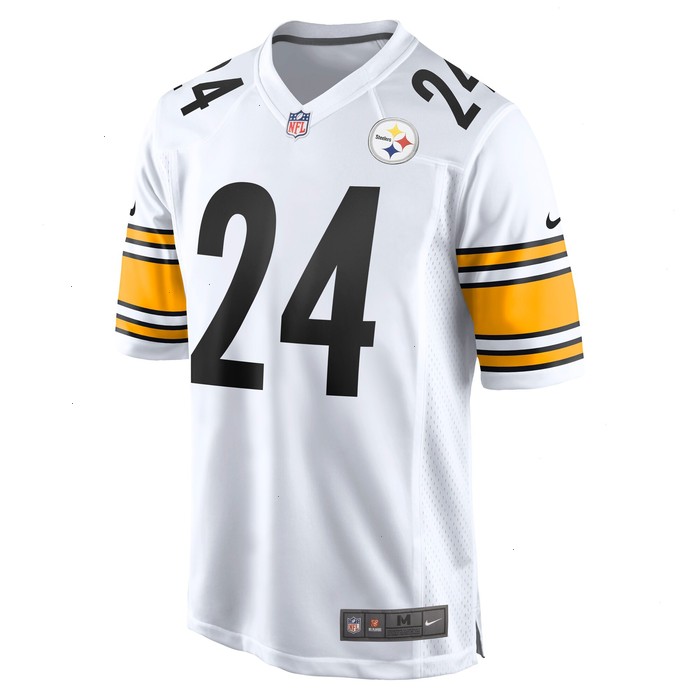 Joey Porter Jr. Pittsburgh Steelers Nike Away Game Jersey - White