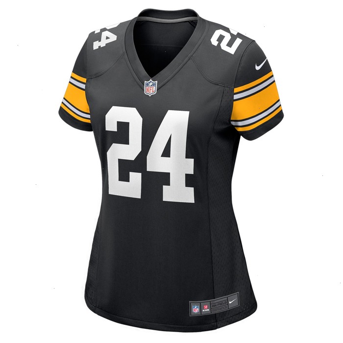 Joey Porter Jr. Pittsburgh Steelers Nike Women's Alternate Game Jersey - Black