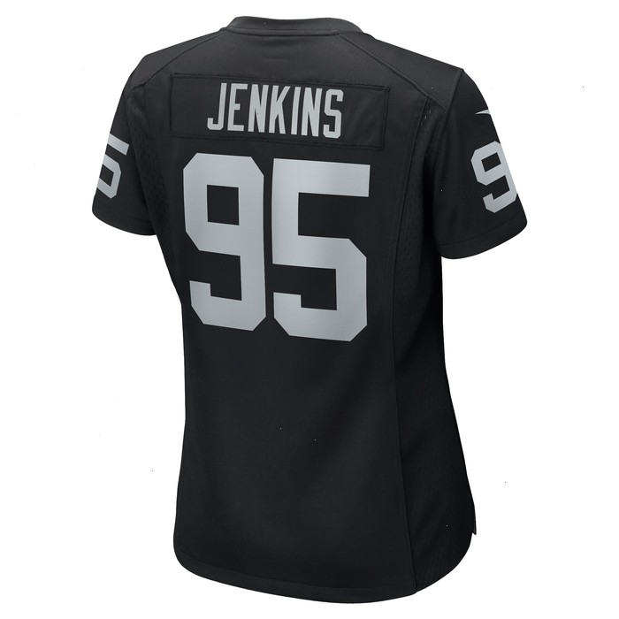 John Jenkins Las Vegas Raiders Nike Women's Game Jersey - Black