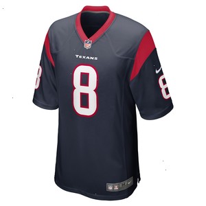 John Metchie III Houston Texans Nike Game Player Jersey - Navy