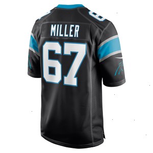 John Miller Carolina Panthers Nike Game Jersey - Black