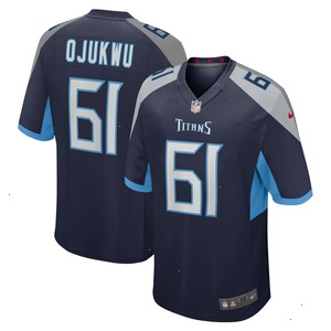 John Ojukwu Tennessee Titans Nike Team Game Jersey - Navy