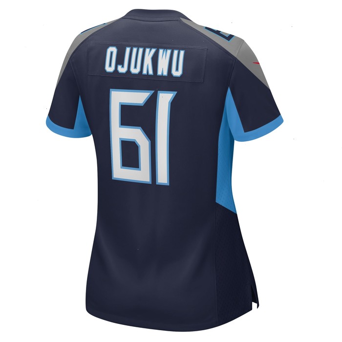 John Ojukwu Tennessee Titans Nike Women's Team Game Jersey - Navy