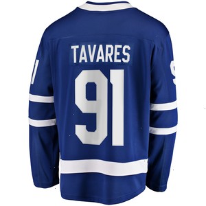 John Tavares Toronto Maple Leafs Fanatics Branded Home Captain Premier Breakaway Player Jersey - Blue