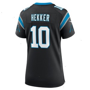 Johnny Hekker Carolina Panthers Nike Women's Team Game Jersey - Black