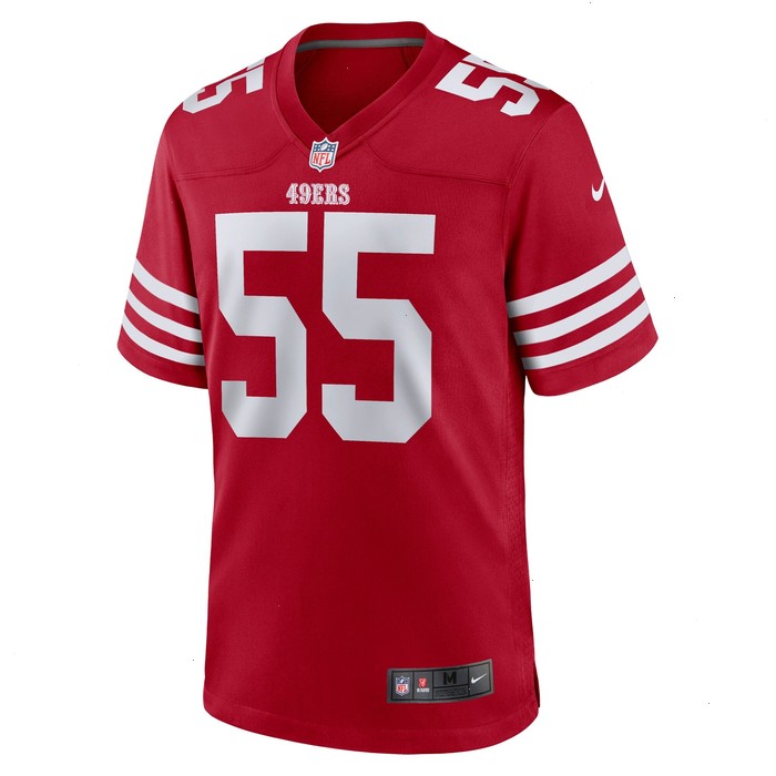 Jon Feliciano San Francisco 49ers Nike Game Player Jersey - Scarlet