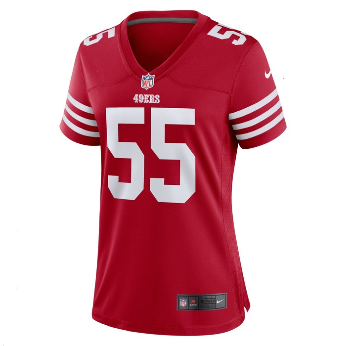 Jon Feliciano San Francisco 49ers Nike Women's Game Player Jersey - Scarlet