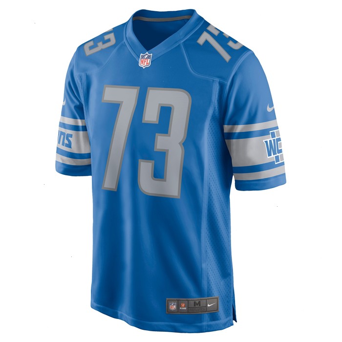 Jonah Jackson Detroit Lions Nike Game Jersey - Blue