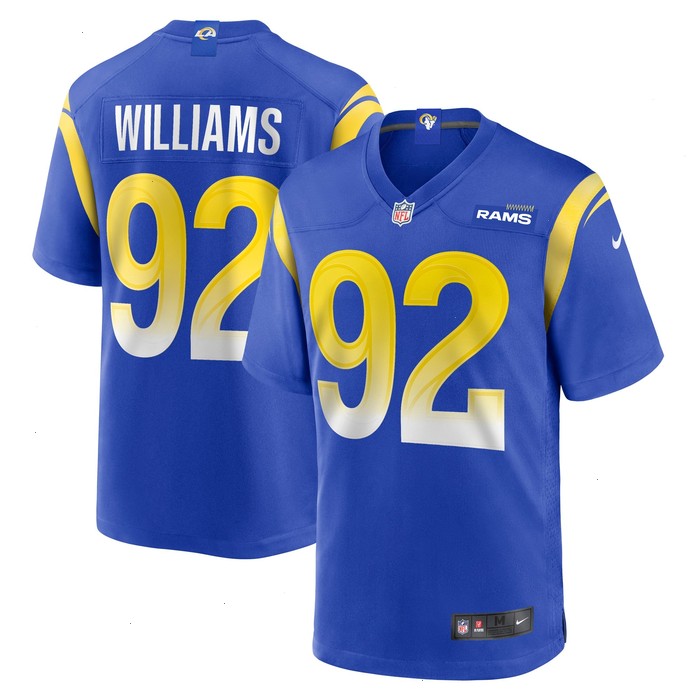 Jonah Williams Los Angeles Rams Nike Game Player Jersey - Royal