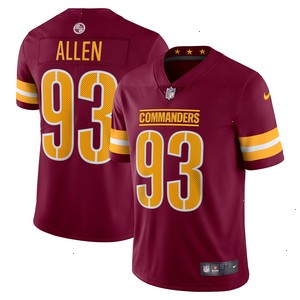 Jonathan Allen Washington Commanders Nike Vapor Limited Jersey - Burgundy