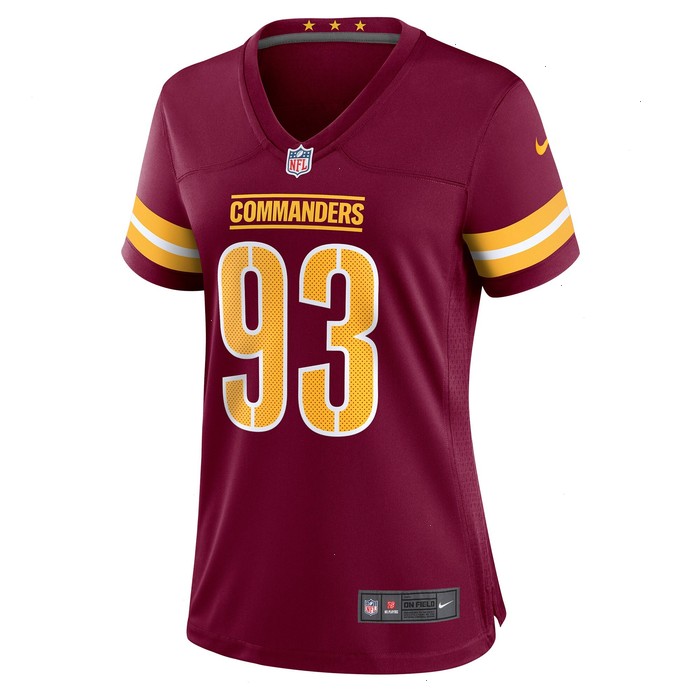 Jonathan Allen Washington Commanders Nike Women's Player Game Jersey - Burgundy