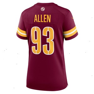 Jonathan Allen Washington Commanders Nike Women's Player Game Jersey - Burgundy