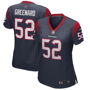 Jonathan Greenard Houston Texans Nike Women's Game Jersey - Navy