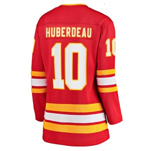 Jonathan Huberdeau Calgary Flames Fanatics Branded Women's Home Breakaway Player Jersey - Red