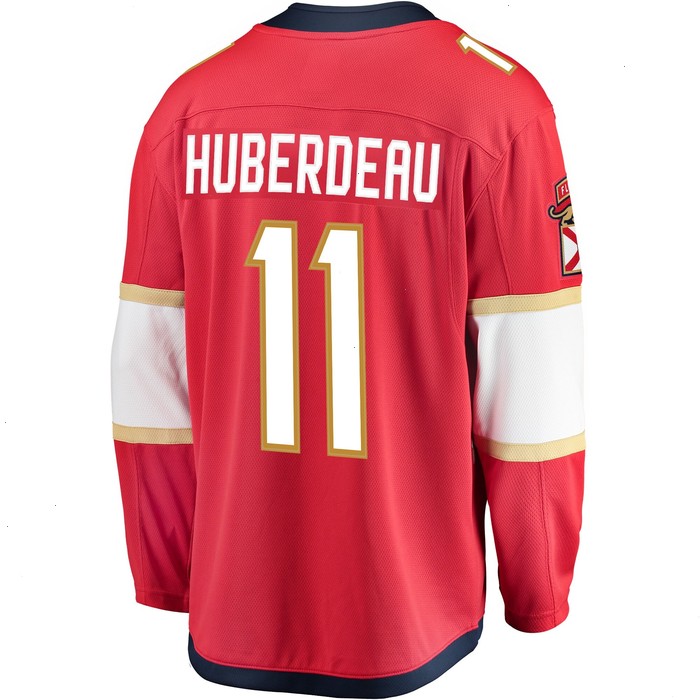 Jonathan Huberdeau Florida Panthers Fanatics Branded Breakaway Jersey - Red