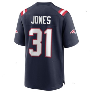 Jonathan Jones New England Patriots Nike Game Jersey - Navy