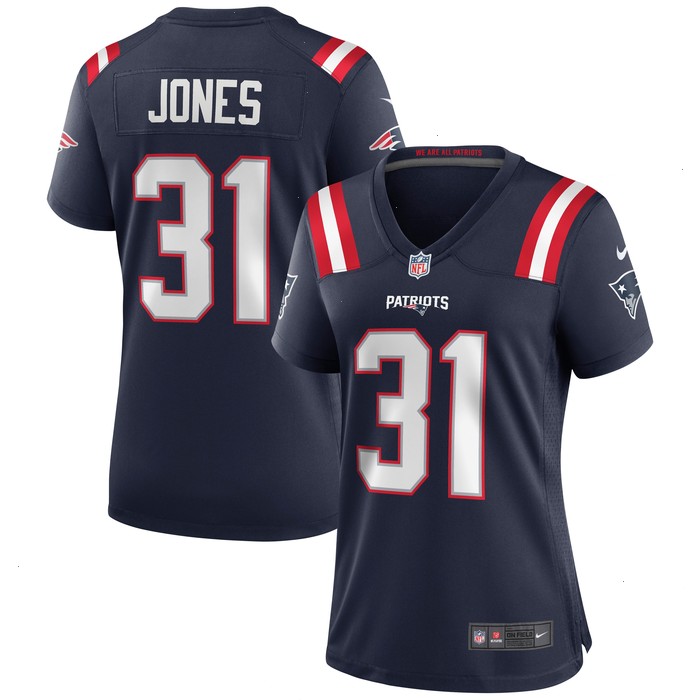 Jonathan Jones New England Patriots Nike Women's Game Jersey - Navy