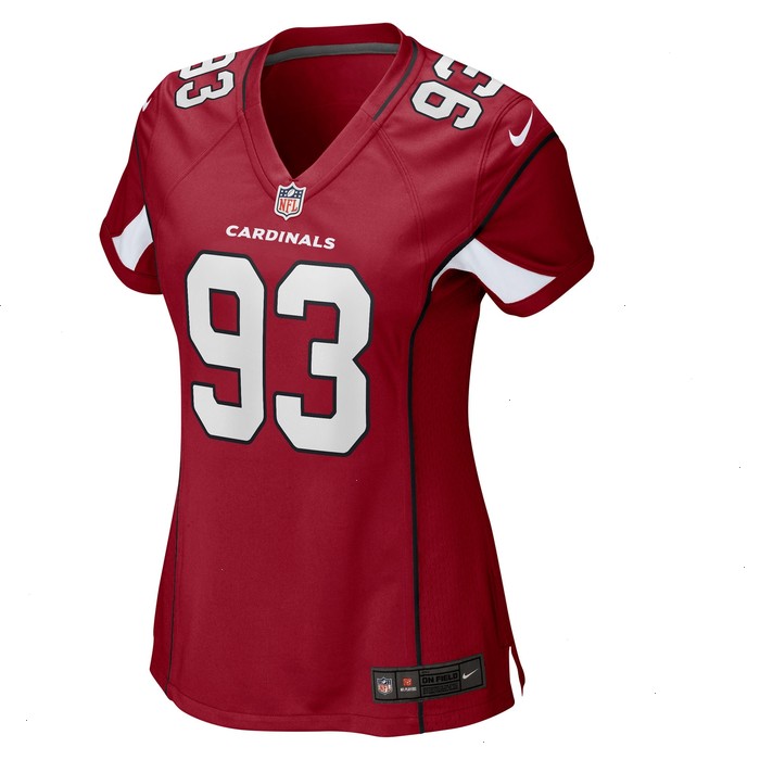 Jonathan Ledbetter Arizona Cardinals Nike Women's Game Jersey - Cardinal