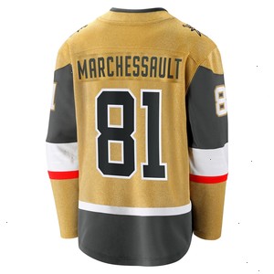 Jonathan Marchessault Vegas Golden Knights Fanatics Branded Home Breakaway Jersey - Gold