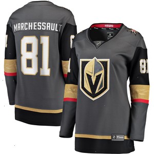 Jonathan Marchessault Vegas Golden Knights Fanatics Branded Women's Alternate Breakaway Player Jersey - Gray