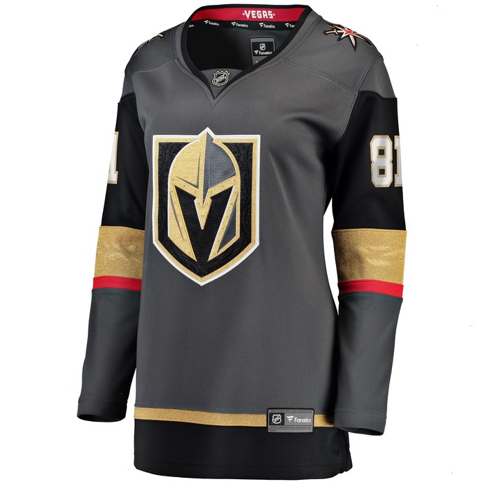 Jonathan Marchessault Vegas Golden Knights Fanatics Branded Women's Alternate Breakaway Player Jersey - Gray