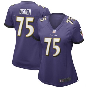 Jonathan Ogden Baltimore Ravens Nike Women's Game Retired Player Jersey - Purple