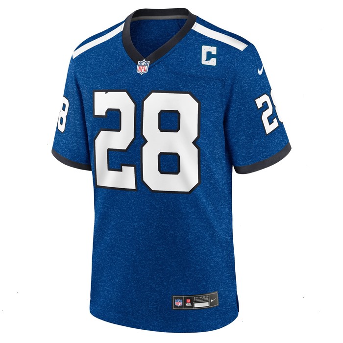 Jonathan Taylor Indianapolis Colts Nike Indiana Nights Alternate Game Jersey - Royal